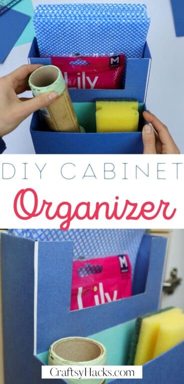 DIY Cabinet Organizer for Kitchens - Craftsy Hacks