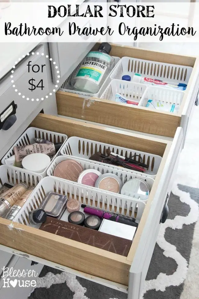 Bathroom Drawer Organizer