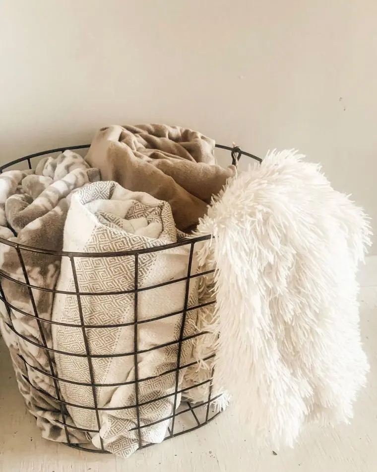 Cozy Blanket Basket