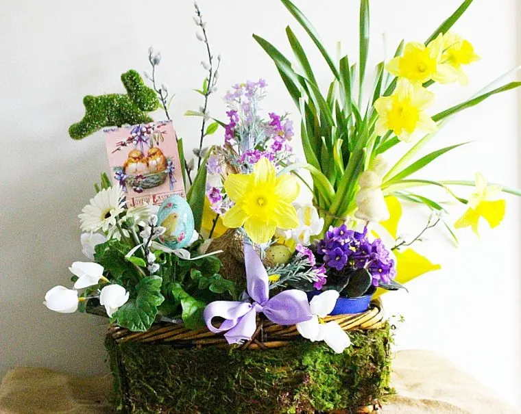 Martha Stewart-Inspired Easter Basket