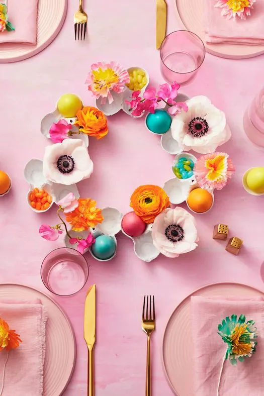 Easter Table Wreath