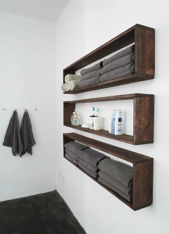 23 Inventive Towel Storage Ideas You, Salon Towel Storage Ideas