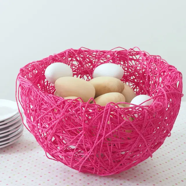 String Nest Serving Bowl