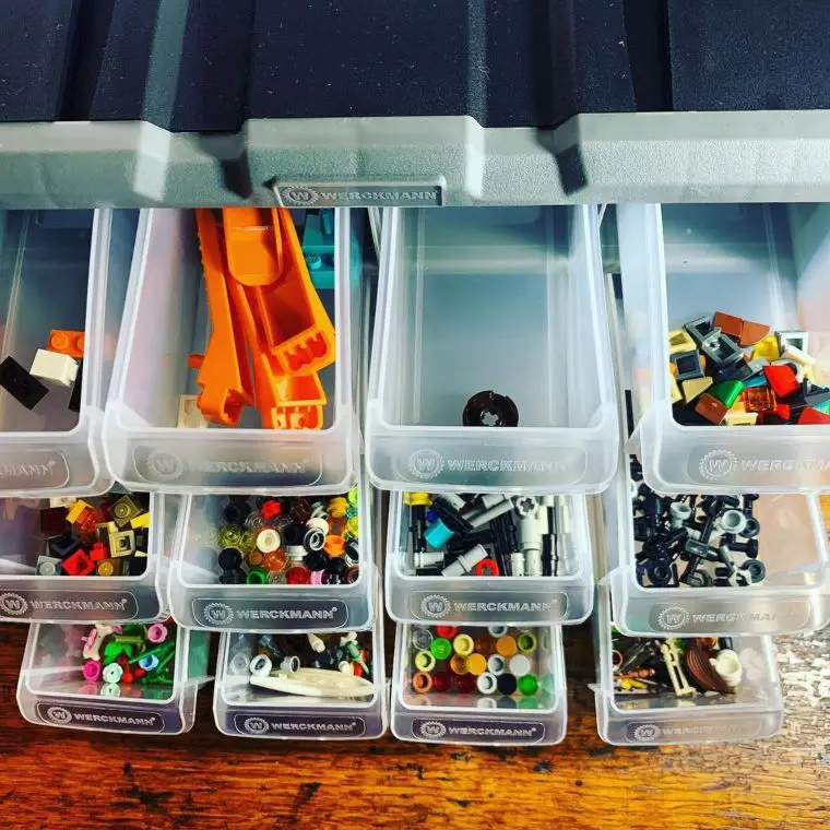 Desktop Drawer Lego Organizer
