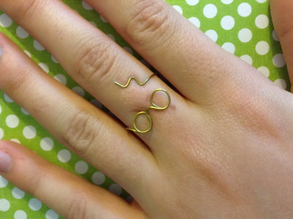 Harry Potter Lightning Bolt Ring