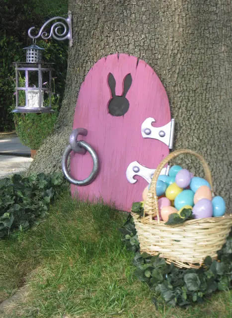 Easter Bunny Tree Home