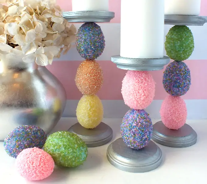 Easter Egg Candle Holder