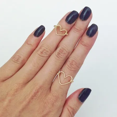 Wire Heart Ring