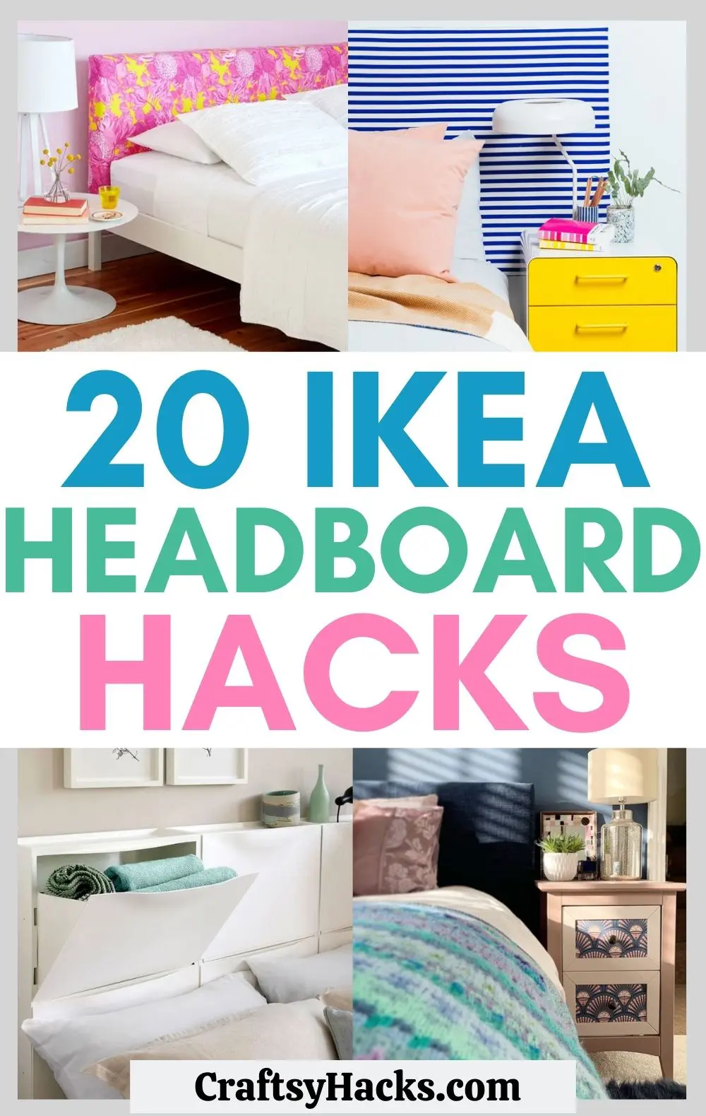 20 Ikea Headboard S To Elevate Your, Ikea Slatted Headboard With Shelves