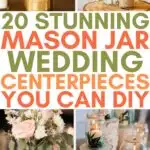 mason jar wedding centerpieces