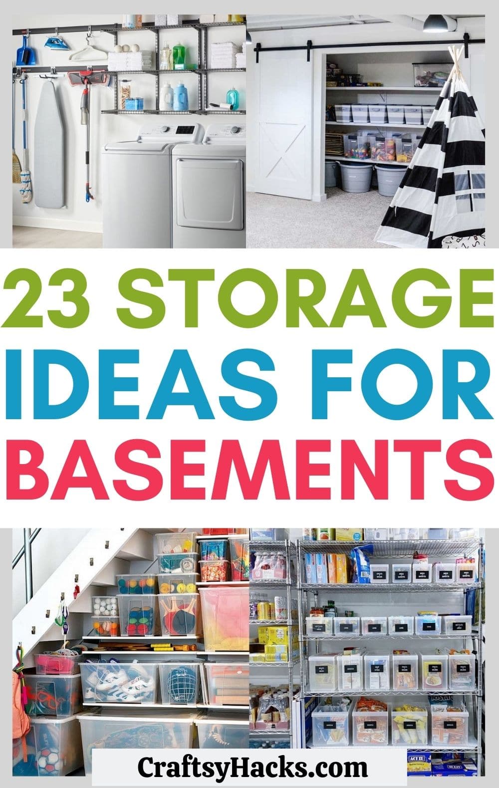 basement storage ideas