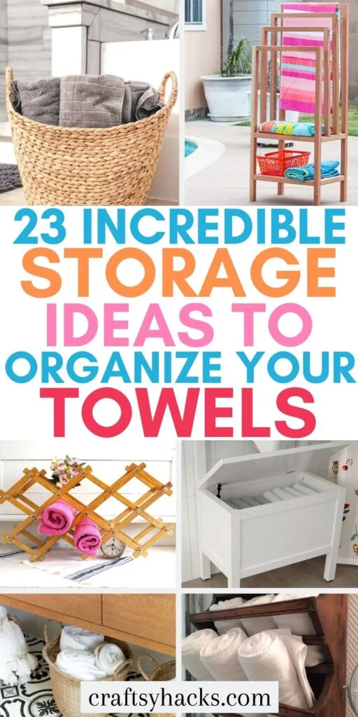 towel storage tips