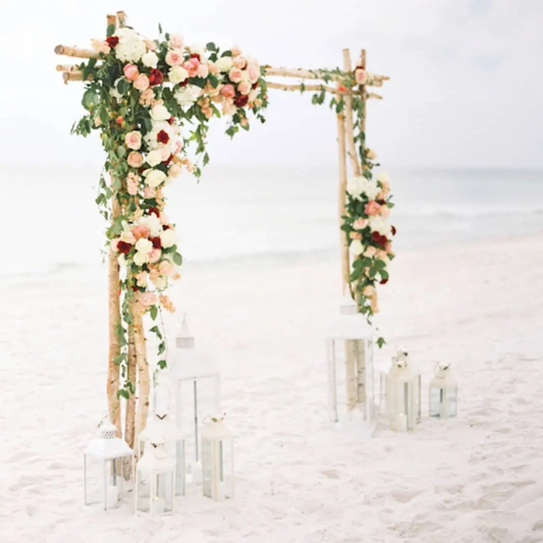 Beachy Rustic Wedding Arch