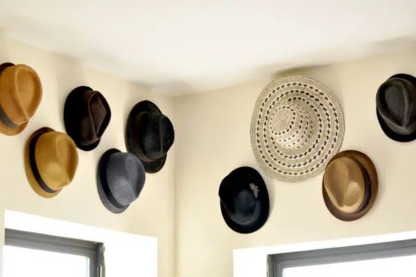 High-Up Hat Hangers