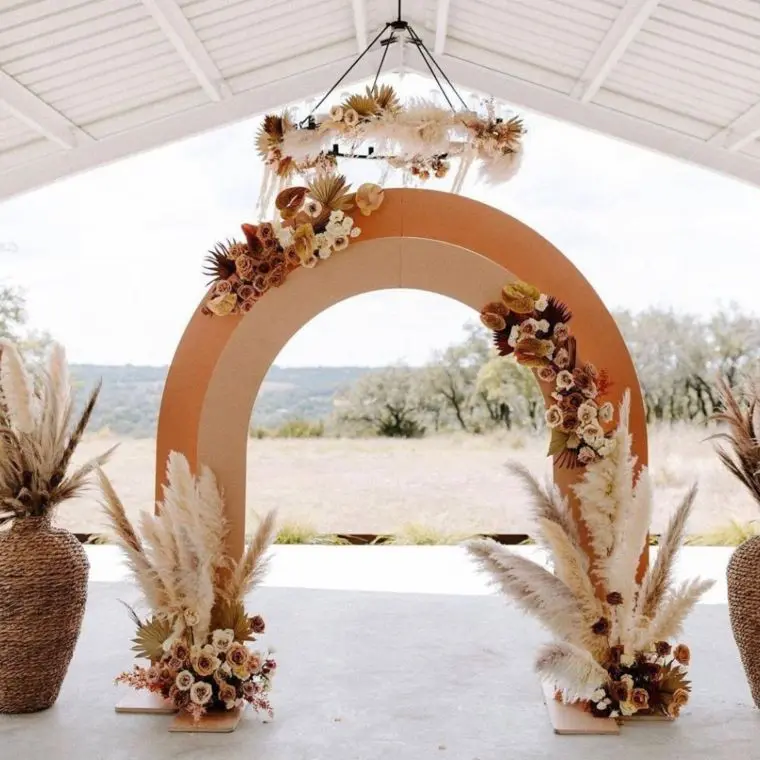 Bohemian Country Rainbow Arch