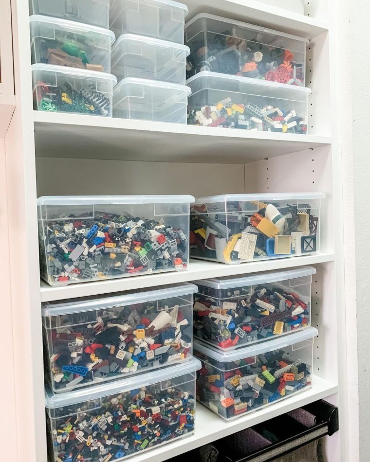 Foran dig mosaik juni 37 Lifesaving Lego Storage Ideas You Need - Craftsy Hacks