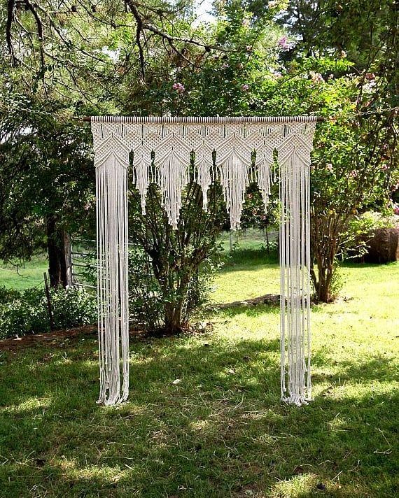 Macrame Wedding Arch