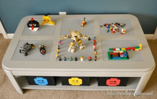 simple lego table