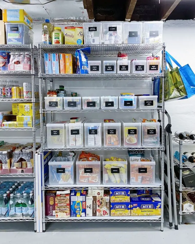 basement pantry storage