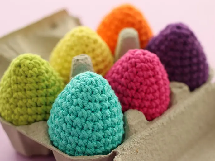 Crocheted Easter Eggs