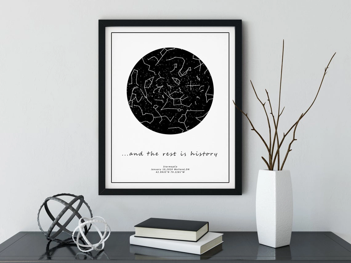 personalized star map