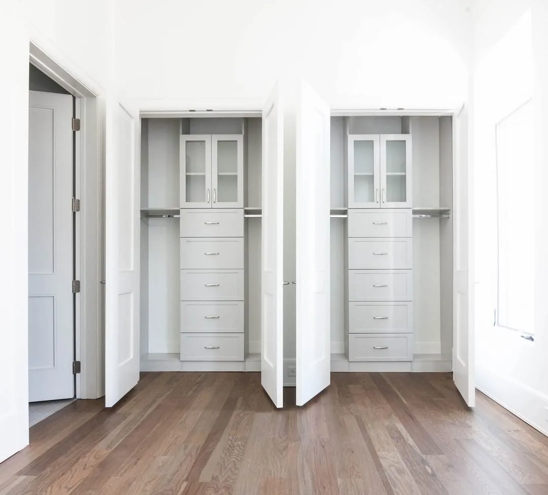 Divided closets