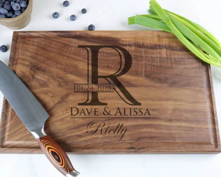 engraved cutting board