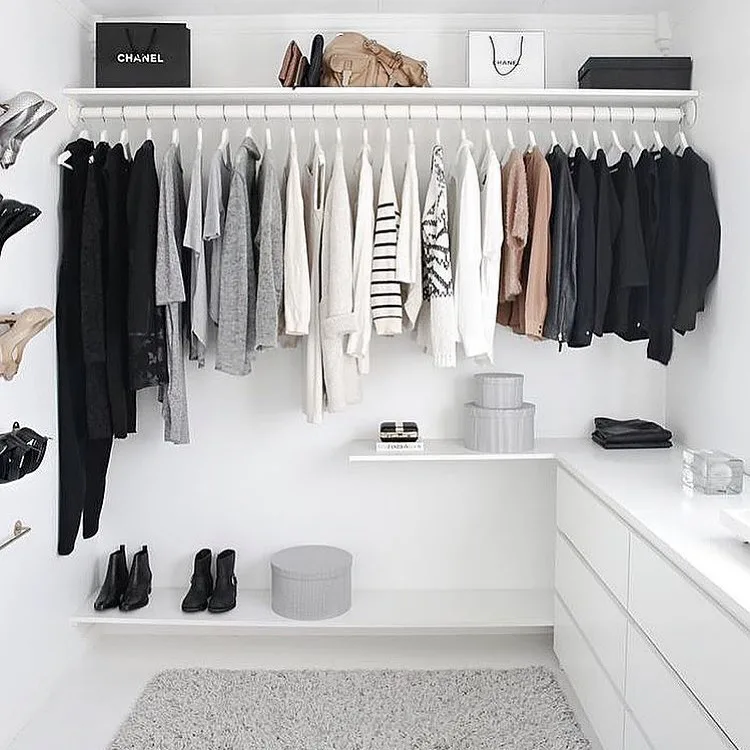 Floating Closet Rail