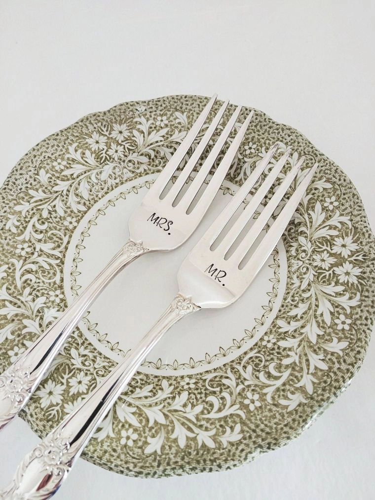 custom silverware