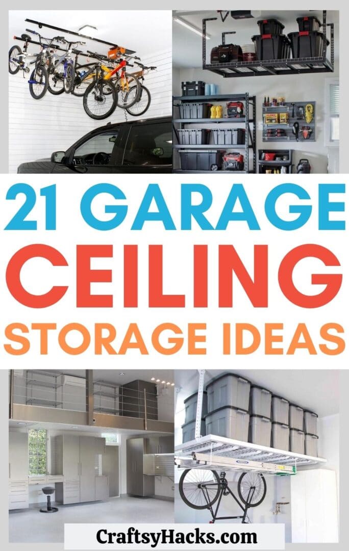 21 Garage Ceiling Storage Ideas to Save You Space ...