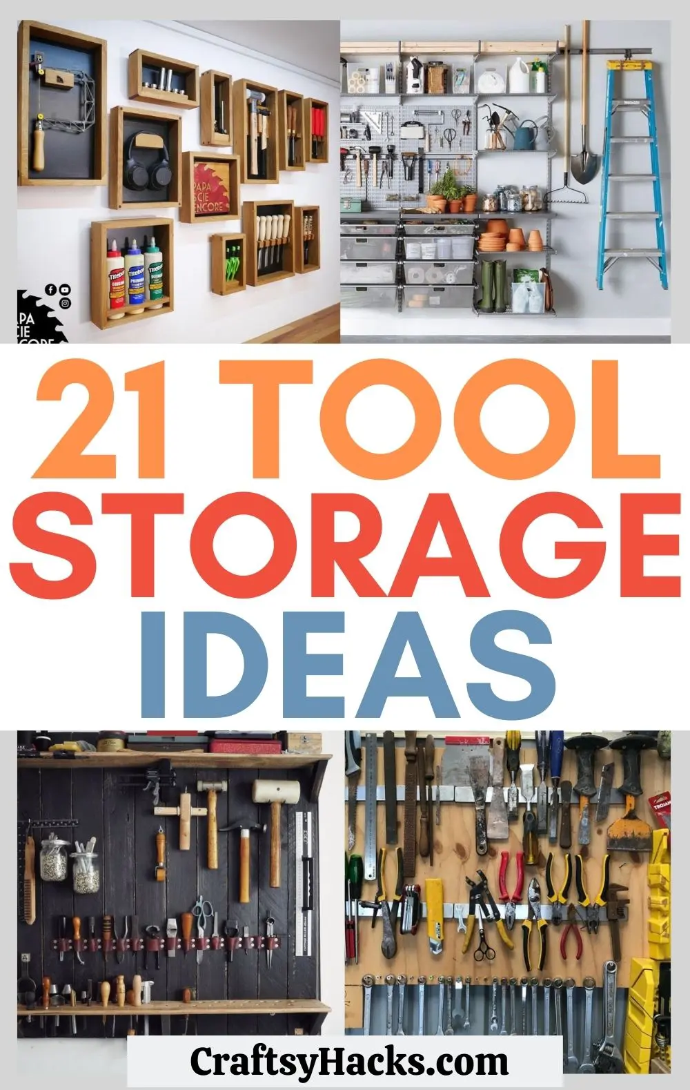 10 Unique Tool Organizing Ideas