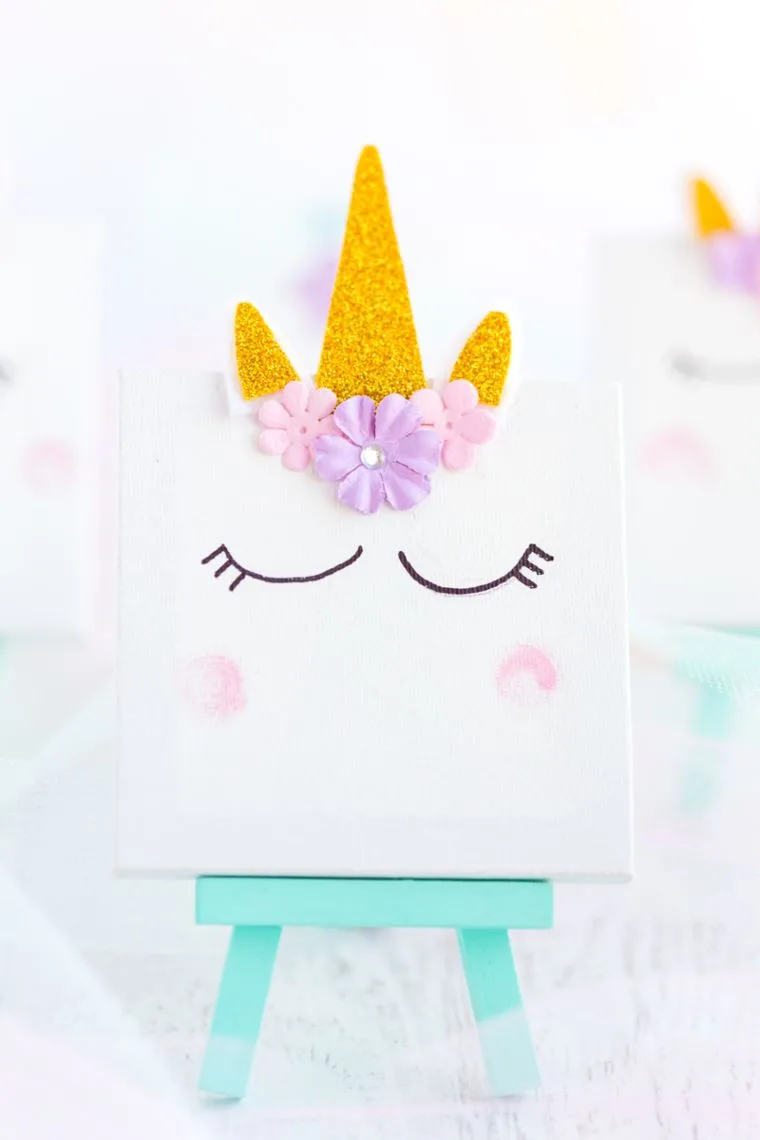 Unicorn Mini Display Canvas