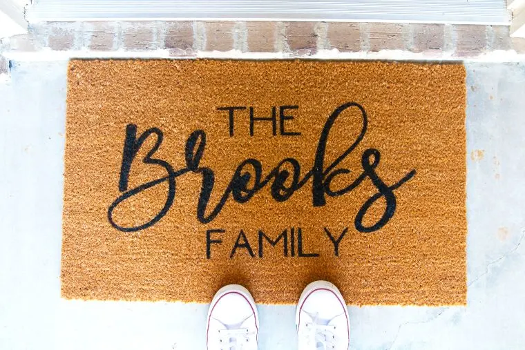 Cricut Welcome Doormat