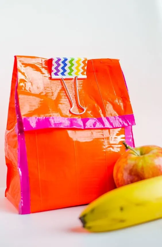 Duct Tape Lunch Bags