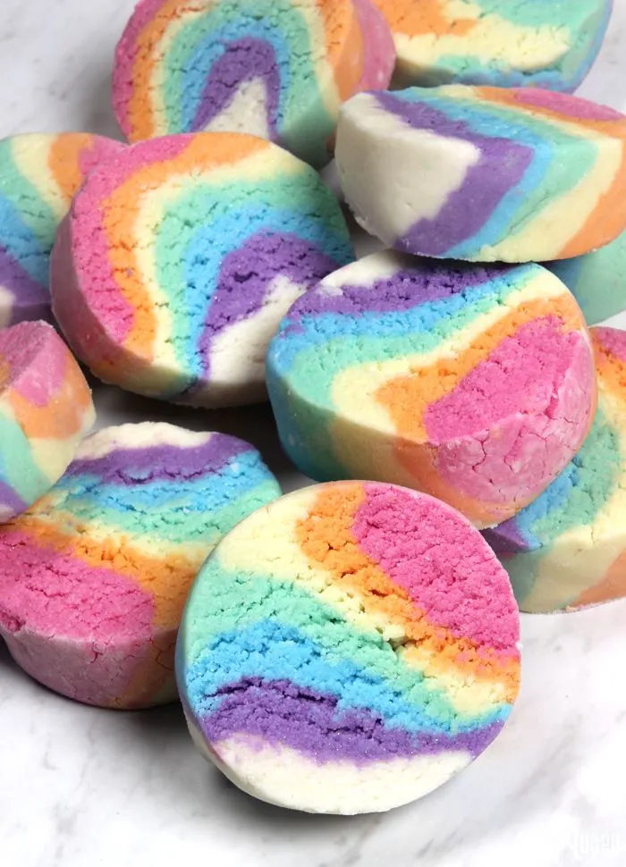 Rainbow Bubbling Bath Truffles