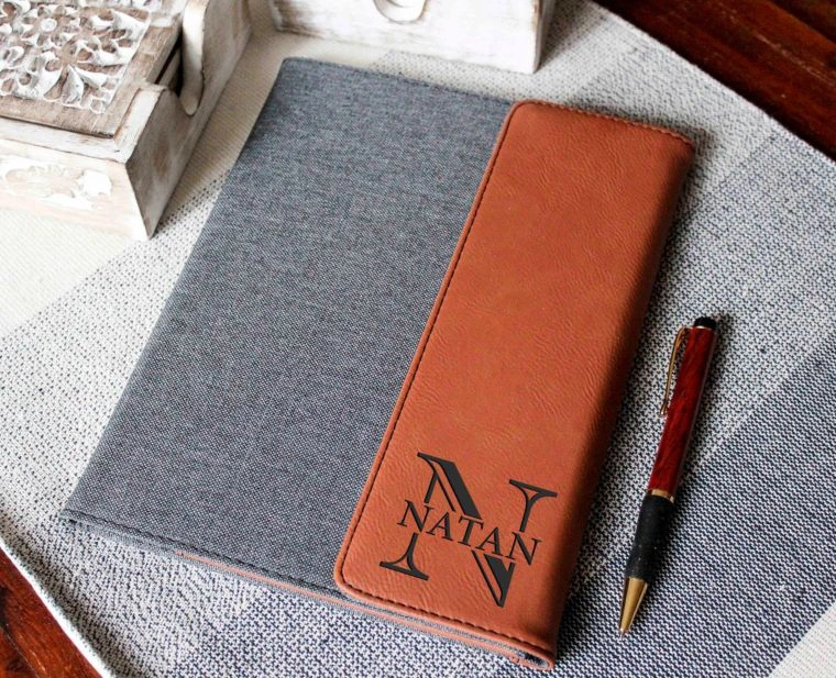 leather notebook