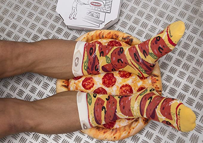 pizza socks box