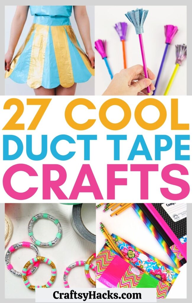 27 Duct Tape Crafts for a Sticky Situation - Craftsy Hacks