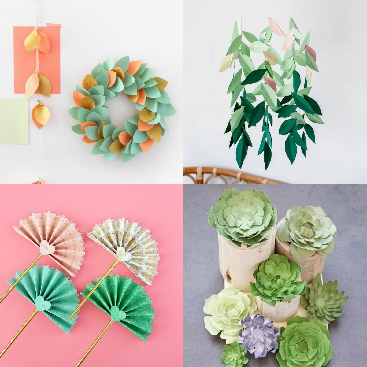 10 Cricut Paper Craft Projects • Crafted Living