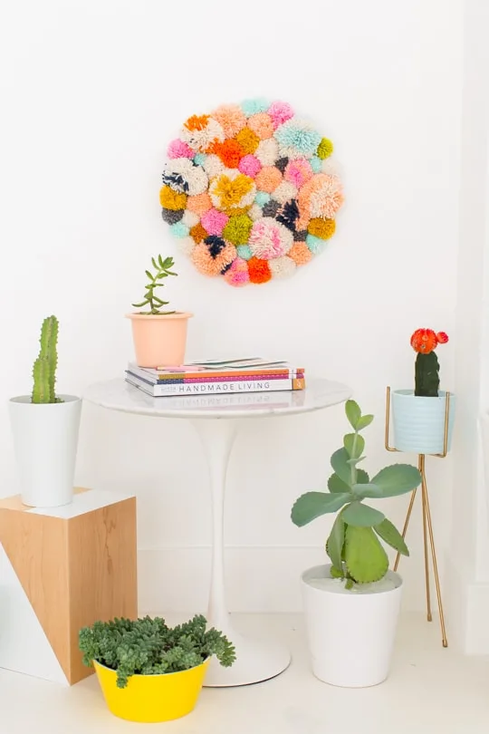 Pom-Pom Wall Hanging