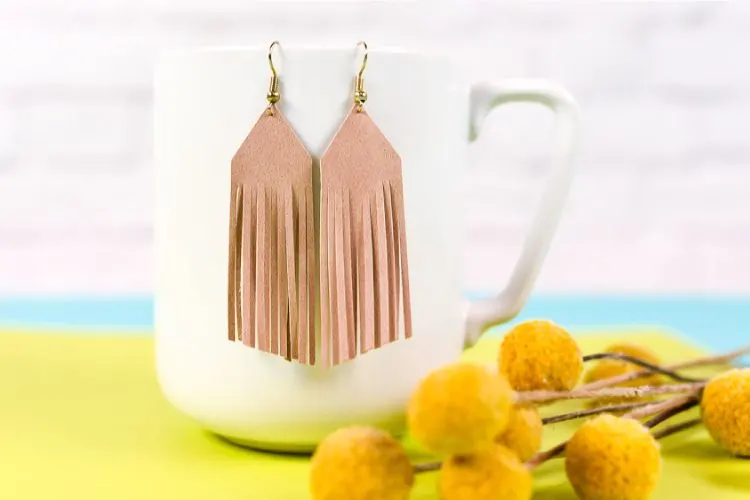 Suede Fringe Earrings