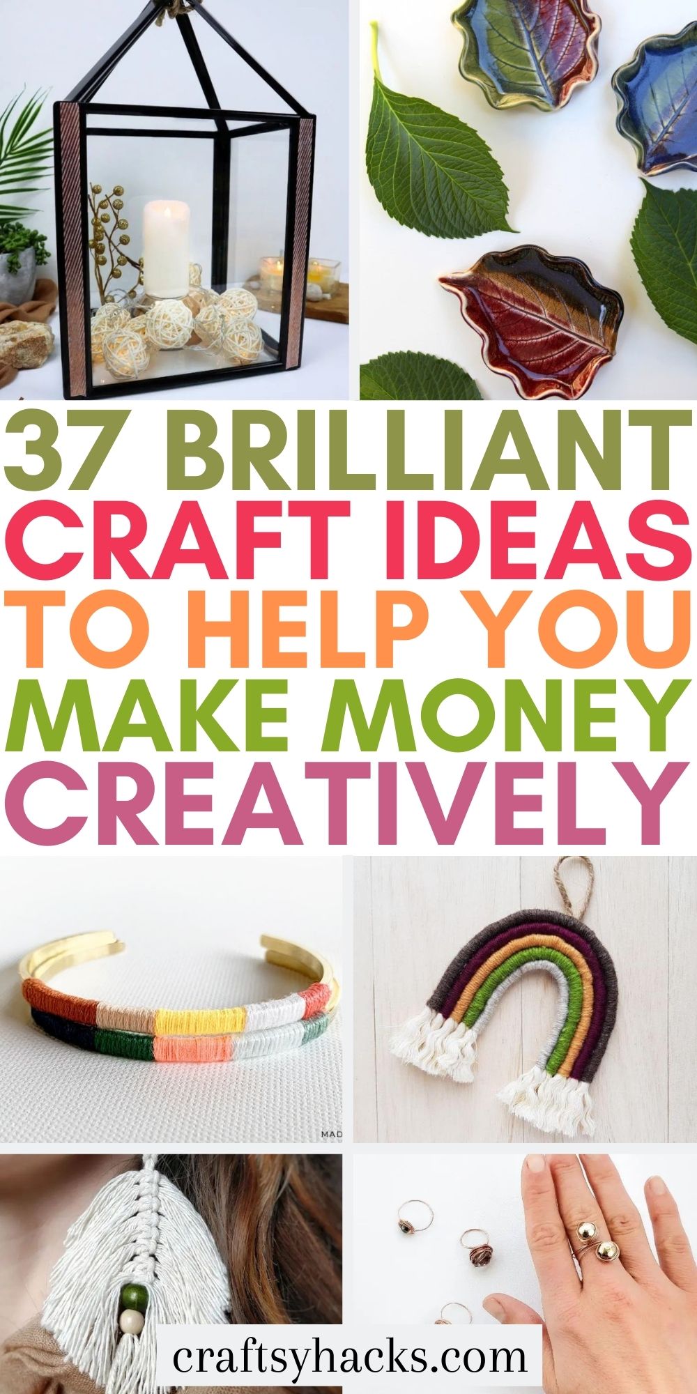 37 Brilliant Crafts to Make and Sell - Craftsy Hacks