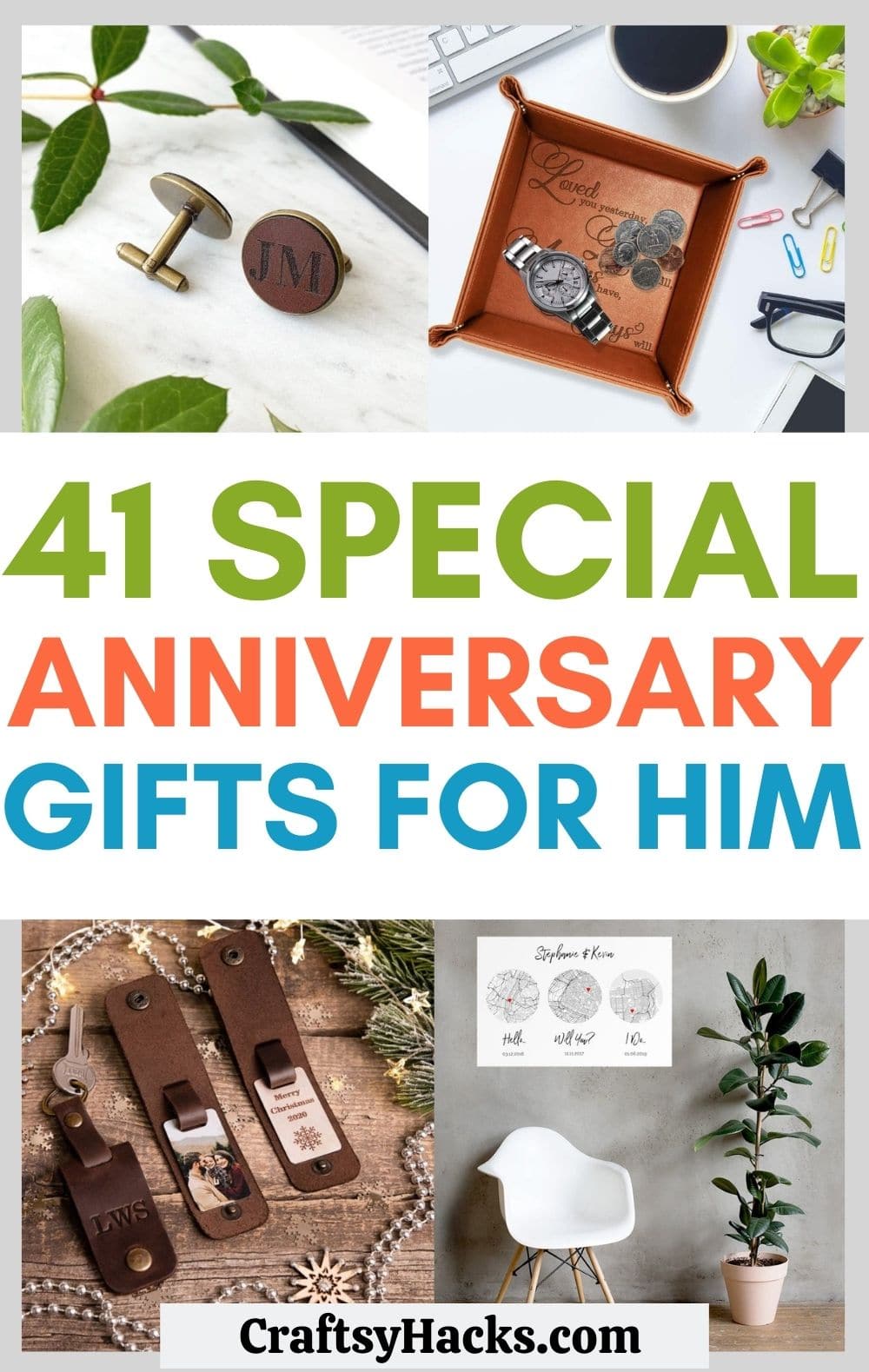 anniversary gifts for him