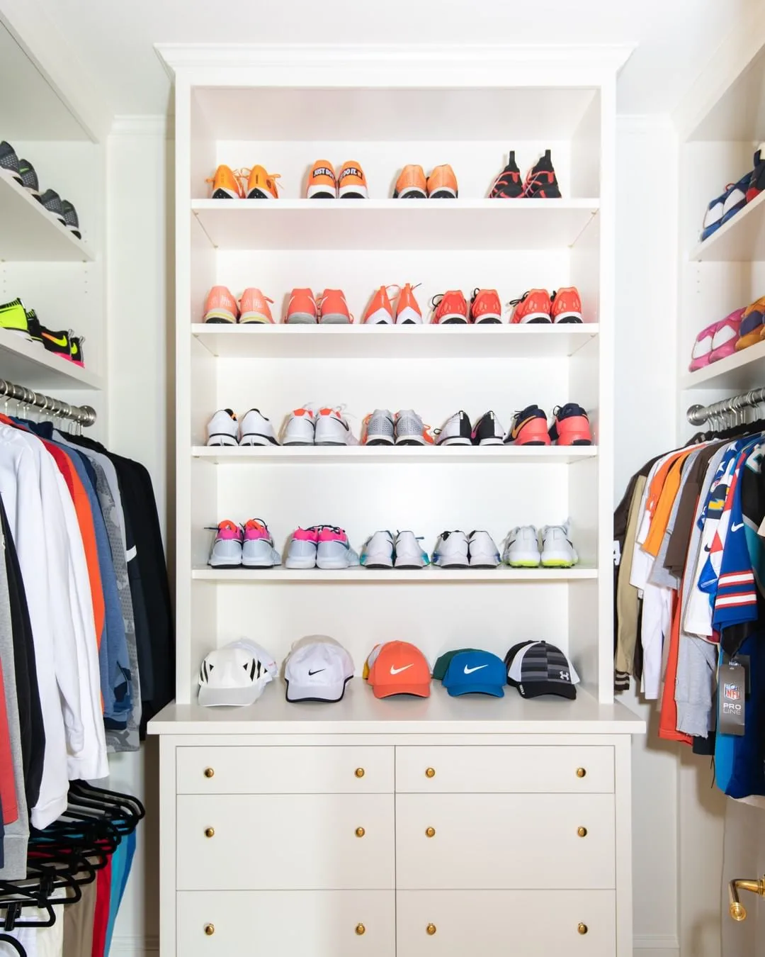 Shoe Storage Wall