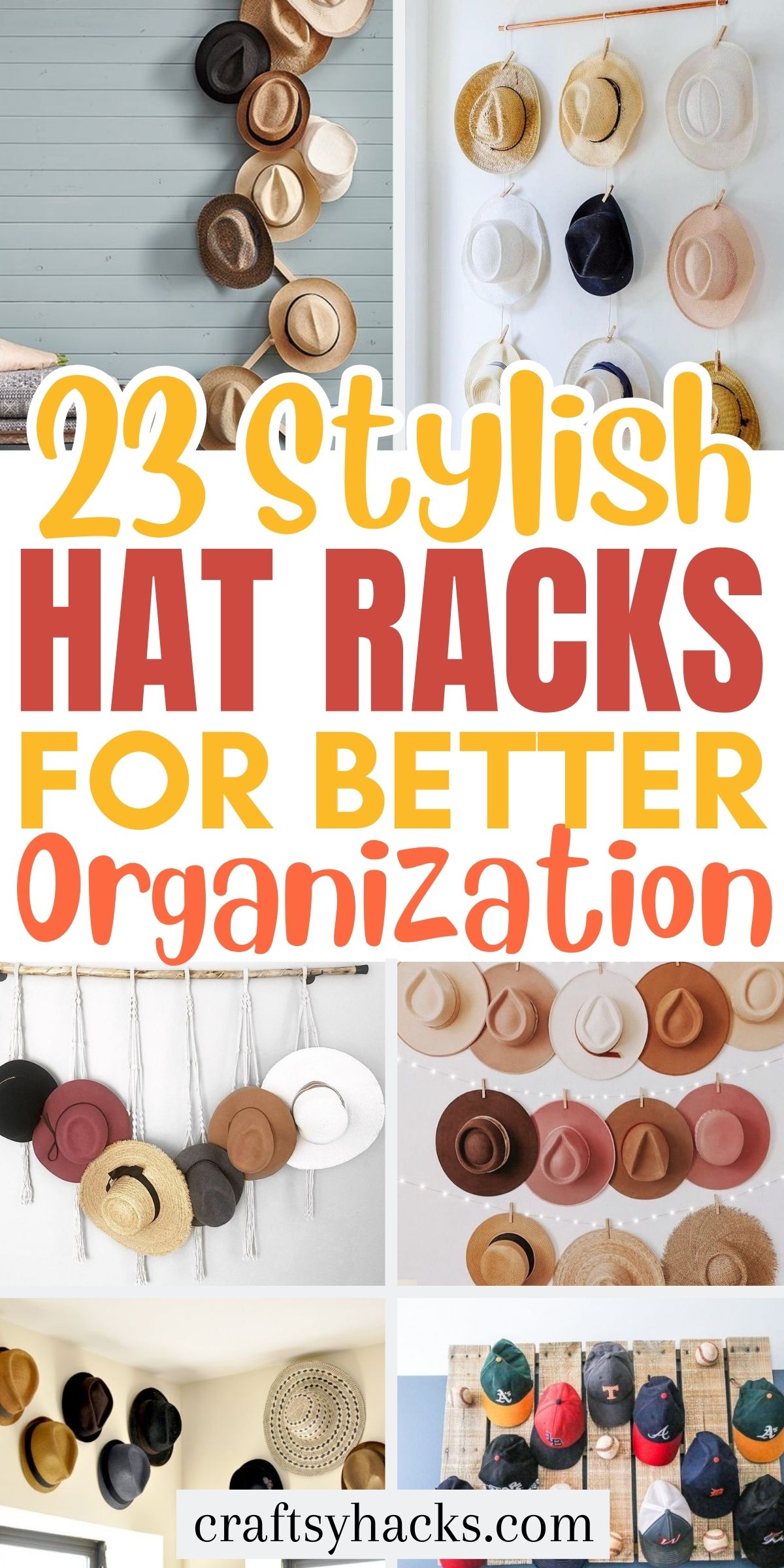hat rack display ideas