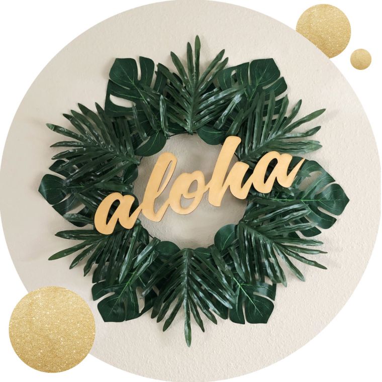 Aloha Wreath