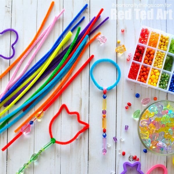 Pipe Cleaner Bubble Wand Craft