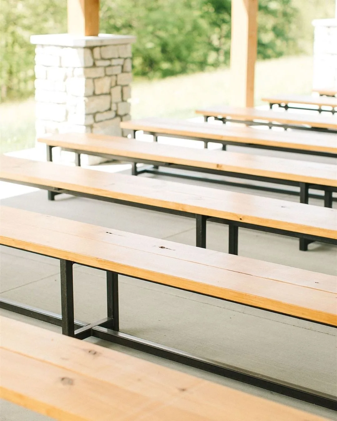 ceremony benches