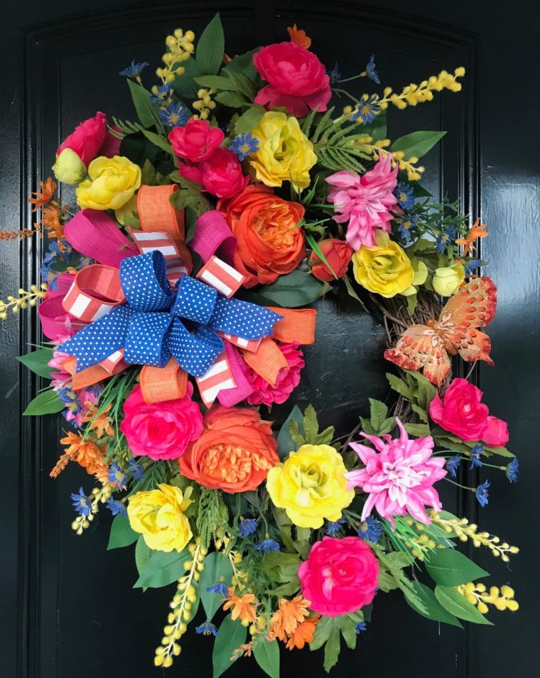 Summer in Bloom Wreath