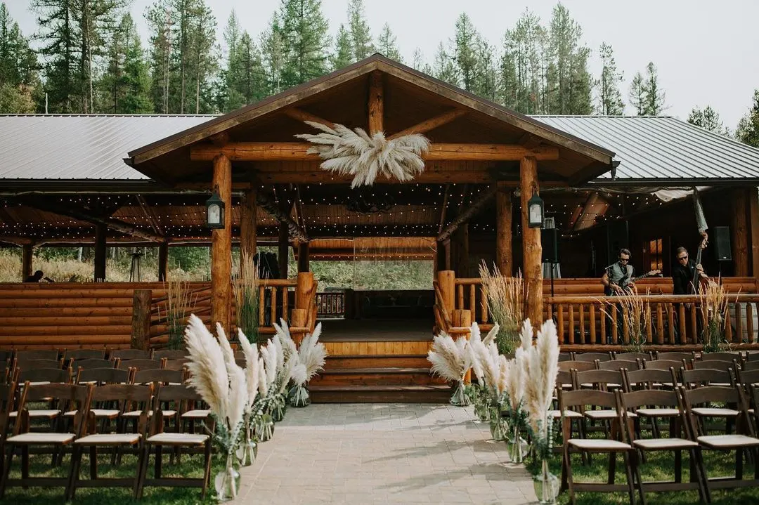 Log Cabin and Fairy Lights